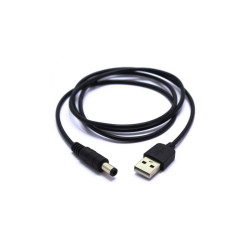 Kabel USB/Wtyk DC 2,5/5,5 1,0m