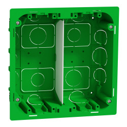 Obudowa kasety sterowniczej Schneider Electric 4-otworowa Zielony New Unica