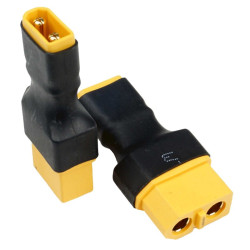 Przejściówka XT30 męski na XT60 żeński adapter do pakietów