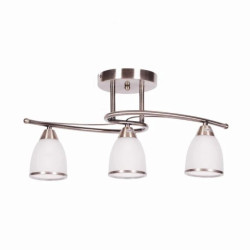 Lampa sufitowa SAMIRA na E14 szklane klosiki do sypialni K-JSL-8090/3 AB Kaja Lighting