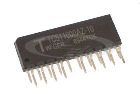 układ TC511000AZ-10 DRAM 1Mx1 ZIP-20 TOSHIBA