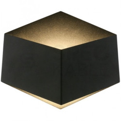 Lampa ścienna, kinkiet 120st LED 3W 300lm 3000K czarny barwa WW biała ciepła IP20 V-TAC VT-803-B