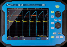 P 1212 Hand-Held Oscilloscope, 100 MHz, 4 Channels