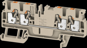 1521690000 Through terminal Klippon® Connect, A-Series beige