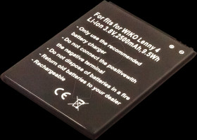 31151 Smartphone battery for WIKO devices, Li-Ion, 2500 mAh