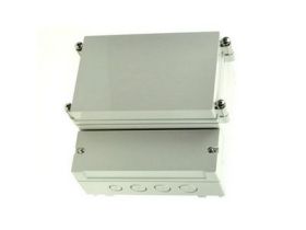 Obudowa; dwukomorowa; DC005LGNO; ABS; 213mm; 185mm; 104,5mm; IP65; jasnoszary; Gainta; RoHS