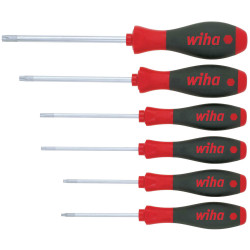 Wiha 7155 SoftFinish® TORX® Screwdriver Set, 6 Piece
