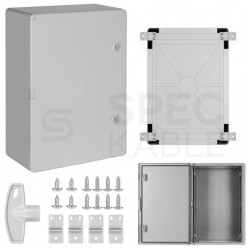 Obudowa plastikowa skrzynka hermetyczna natynkowa ABS 600x400x200mm IP65 NEKU