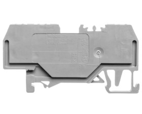 Złączka szynowa 3-przewodowa 1,5mm2 szara 279-681