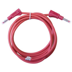 Mueller BU-2323-10-79-2 Test Lead 2m Red 4mm Stackable Banana Plugs