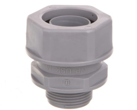 Dławnica do węża ocłonowego M25 IP54 SILVYN USK-M 25x1,5 ciemnoszara 55501340 /25 szt./