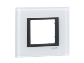 UNICA CLASS Ramka 1 pojedyncza white glass MGU68.002.7C2 SCHNEIDER ELECTRIC