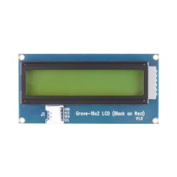 Grove 16x2 LCD - moduł z wyświetlaczem LCD 16x2 (czerwony)