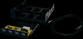 EX-1174 Front panel, 3.5 inches, 4x USB 2.0 Type-A