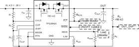 42-V, 2-A industrial eFuse with integrated reverse input polarity protection