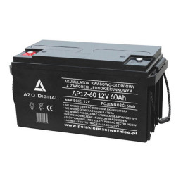 Akumulator 12V-60Ah AZO DIGITAL Żelowy AP12-60