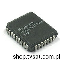 IC EPROM OTP 256K+Latch NMC87C257VM-170 SMD-PLCC32 NSC