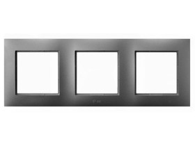 ARIA Ramka 3 potrójna do wyłączników IP-44 szary mat RH-3U/70 OSPEL