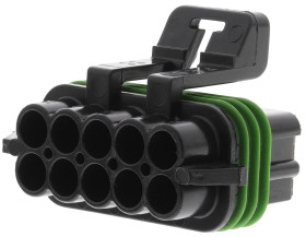 Złącze samochodowe 10-pinowe Delphi 2-rzędowe Żeński 14A Metri-Pack 150 Montaż na kablu Połączenie zagniatane Złącze