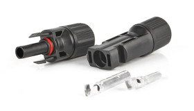 Zestaw złączy szeregowych MC4 1000V DC złącze solarne (+) i (-)