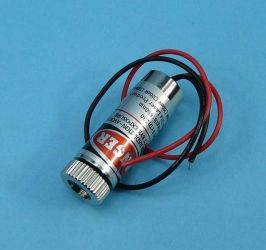 LASER KRZYŻ. 3-5V 5mW 12x35mm 650nm 12cm