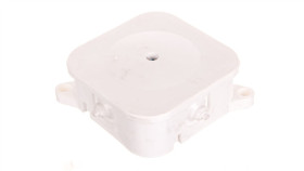 Puszka Hermetyczna N/T 86X86x35 Z Zaciskiem 4X2,5Mm2 Ip42 Biała 0213-00