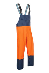 Kombinezon, wielorazowy, kolor: Pomarańczowy/granatowy, Sioen