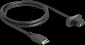 85776 USB E Key A 20 pin plug to USB C socket, built-in, 70 cm