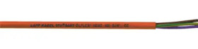 Silicone connection and control cable ÖLFLEX HEAT 180 SIHF 3 G 0.75 mm², AWG 19, unshielded, red brown, 0046002/100