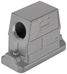 Osłona (wejście boczne), 1.5 x M20 (Cable Gland), Harting, Han HP Direct B 16 B Bok