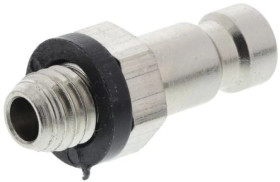 Szybkozłączka pneumatyczna, materiał Mosiądz, złącze Metryczne M5 męskie, RS PRO Rectus 20, Rectus 91, Walther 06-003