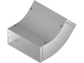 Łuk 45st LUMPJ300H80 grubość blachy 1,0mm 187414 BAKS