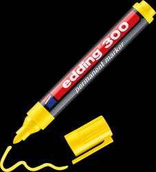 4-300005 Permanent marker/yellow/1.5 - 3.0 mm