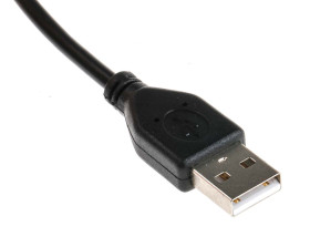 Kabel USB Złącze A USB A Złącze B USB A dł. 3m Przewód USB USB 2.0 kolor: Czarny