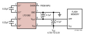 12V, 30mA Flash Memory Programming Supply