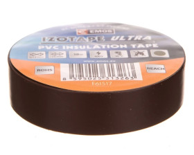 Taśma izolacyjna 15mm x 10m PVC brązowa F61517 /10szt./