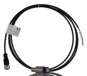 Czujnik zbliżeniowy M18 Indukcyjny 12 mm RS PRO Niewpuszczany 10 → 30 V dc długość 52mm Gwintowany