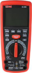 Tester izolacji RS-9985, 4GΩ, 1mA, Umax 1000V, CAT III 1000V, z kalibracją DKD, RS PRO
