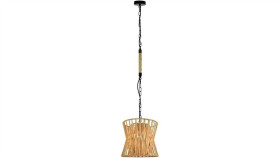 Lampa Sufitowa Varberg Il Mio W Stylu Boho Stal + Sznur 1Xe27 Goldlux