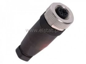 Złącze proste, żeńskie 5P zaciski ze śrubkami; PG7