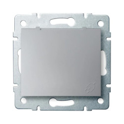 DOMO Gniazdo IP44 śrubowe 16A 250V srebrny 011560143 24851