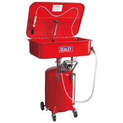 Sealey SM224 Mobile Parts Cleaning Tank Air Operated with Reservoir