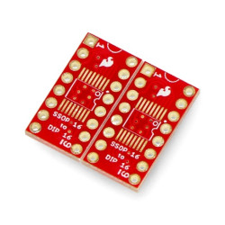 Przejściówka SSOP na DIP 16-pin - 2szt. - SparkFun BOB-13994