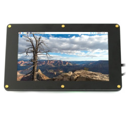 Ekran Seeed studio LCD IPS 7" 720x1280px dla Raspberry Pi 3B+/3B/2B/Zero + obudowa czarna