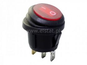 Przeł. kołys.hermet. stabilny ON-OFF okrągły1-tor