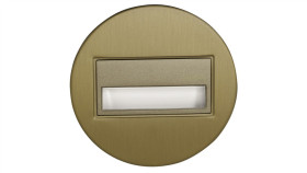 Oprawa Led Sona Okrągła Pt 14V Dc Zlo Biała Ciepła 13-211-42 Led11321142