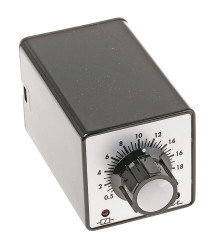 Timer Relay Wciskane 24V dc DPDT 2-stykowy Tempatron DPDT 0.5 → 20s jednofunkcyjny