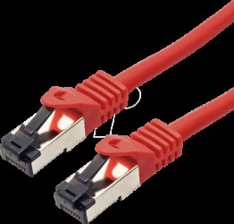 21991812 Cat.8.1 patch cable, LSOH, S/FTP, red, 2 m