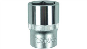 Nasadka Krótka 6-Kątna Chromowana 1/2 9Mm