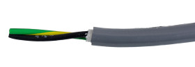 Control Cable liczba żył 2 0,5 mm² Nieekranowany Alpha Wire średnica zew 4.52mm Szary